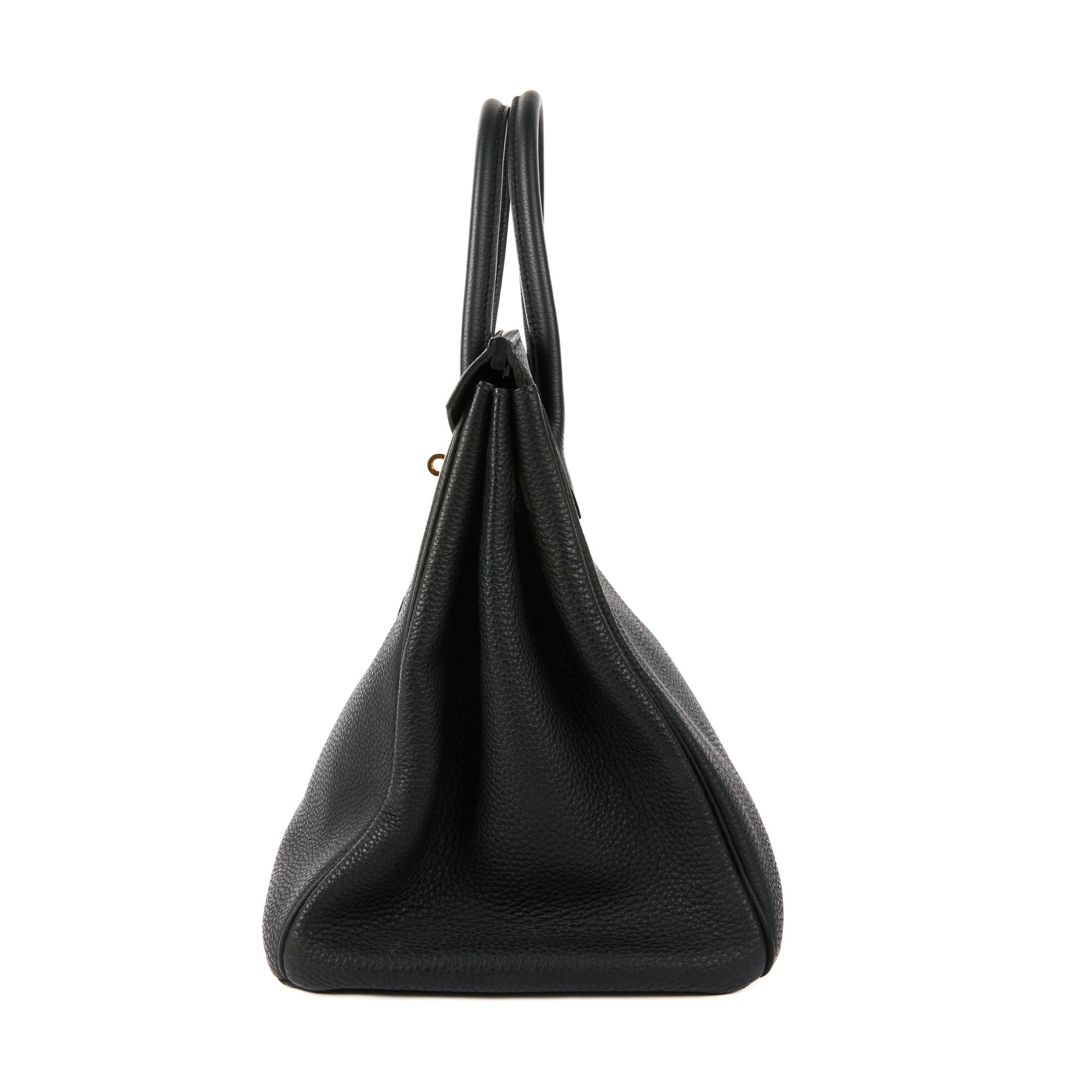 HERMES - Sac à main Birkin 35 cuir Togo noir - Handbag