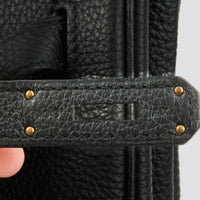 HERMES - Sac à main Birkin 35 cuir Togo noir - Handbag