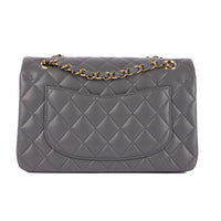 CHANEL Small Timeless Gray Leather Bag – Authenticated Pre-Owned Luxury Bag from LuxSpace Paris