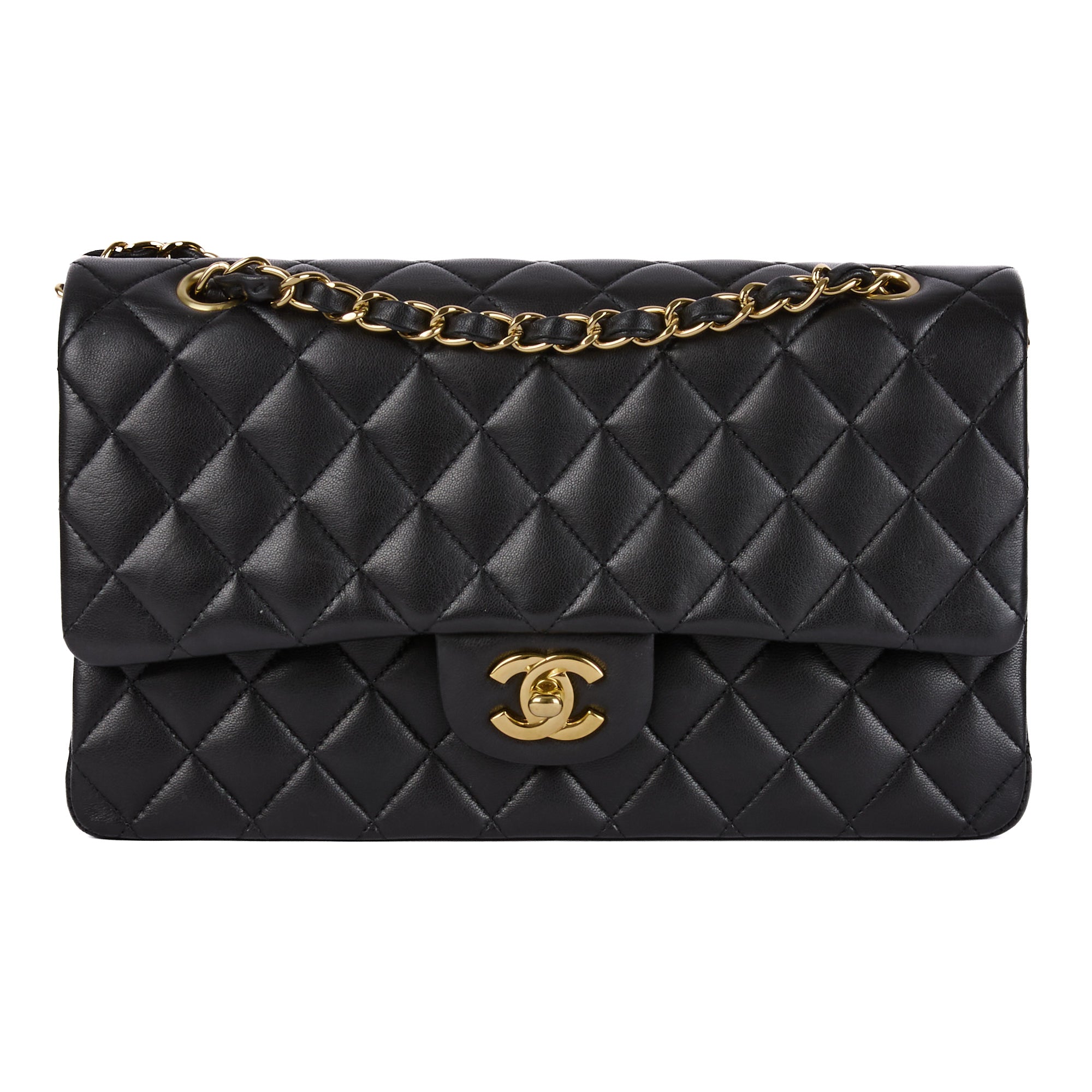 Shop this Chanel Classic Timeless Shoulder Bag in black leather, authenticated pre-owned luxury piece from LuxSpace Paris, with international shipping from Paris.