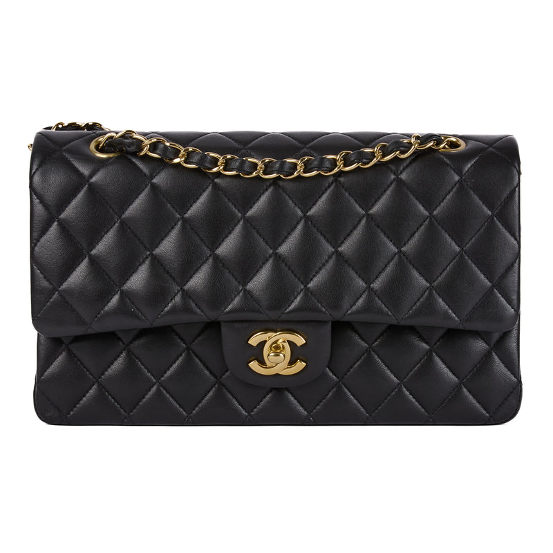 Shop this Chanel Classic Timeless Shoulder Bag in black leather, authenticated pre-owned luxury piece from LuxSpace Paris, with international shipping from Paris.