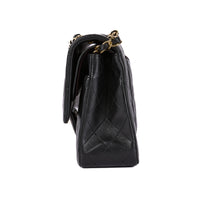 CHANEL - Classique Timeless black leather shoulder bag - Handbag