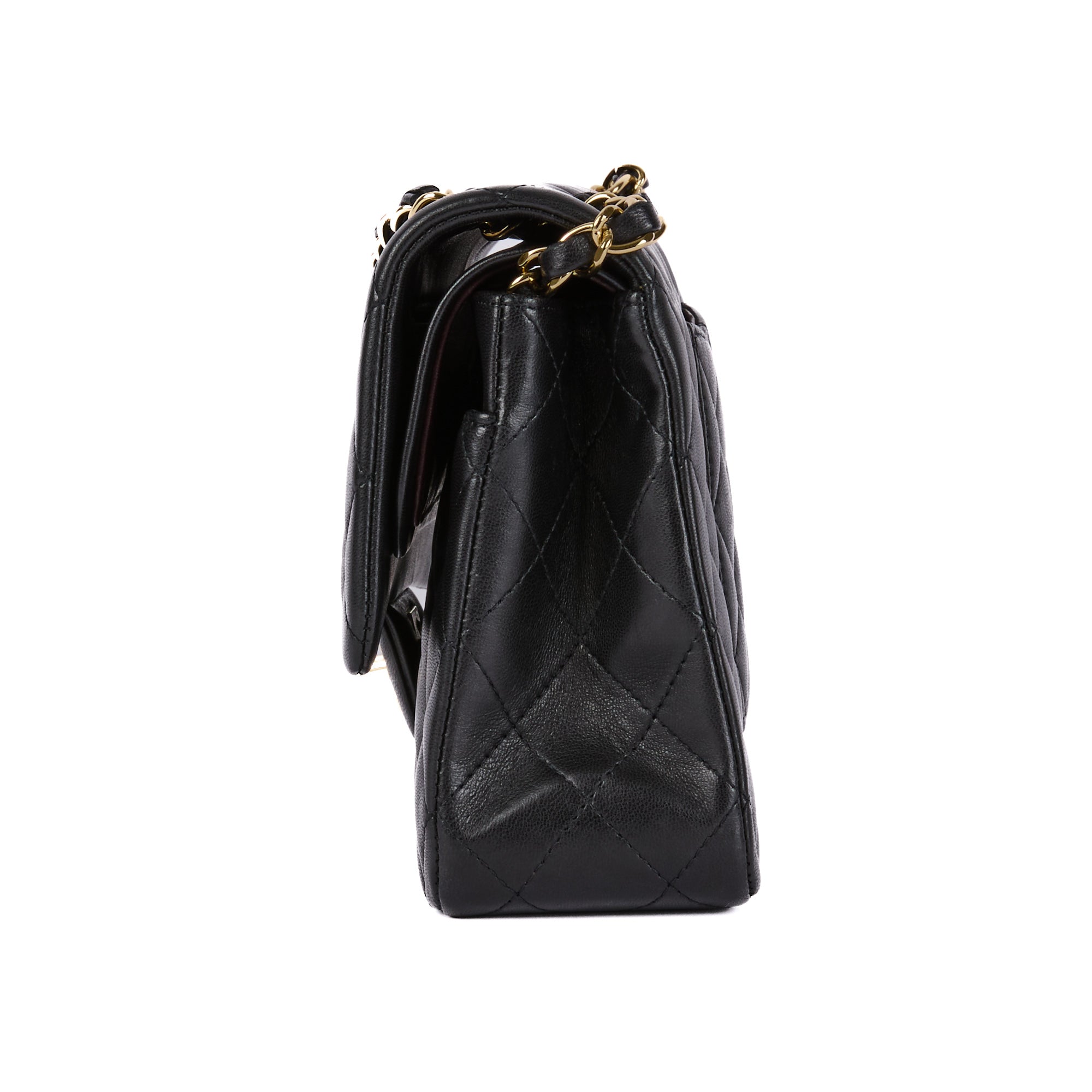 CHANEL - Classique Timeless black leather shoulder bag - Handbag