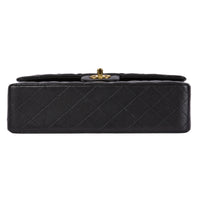 CHANEL - Classique Timeless black leather shoulder bag - Handbag