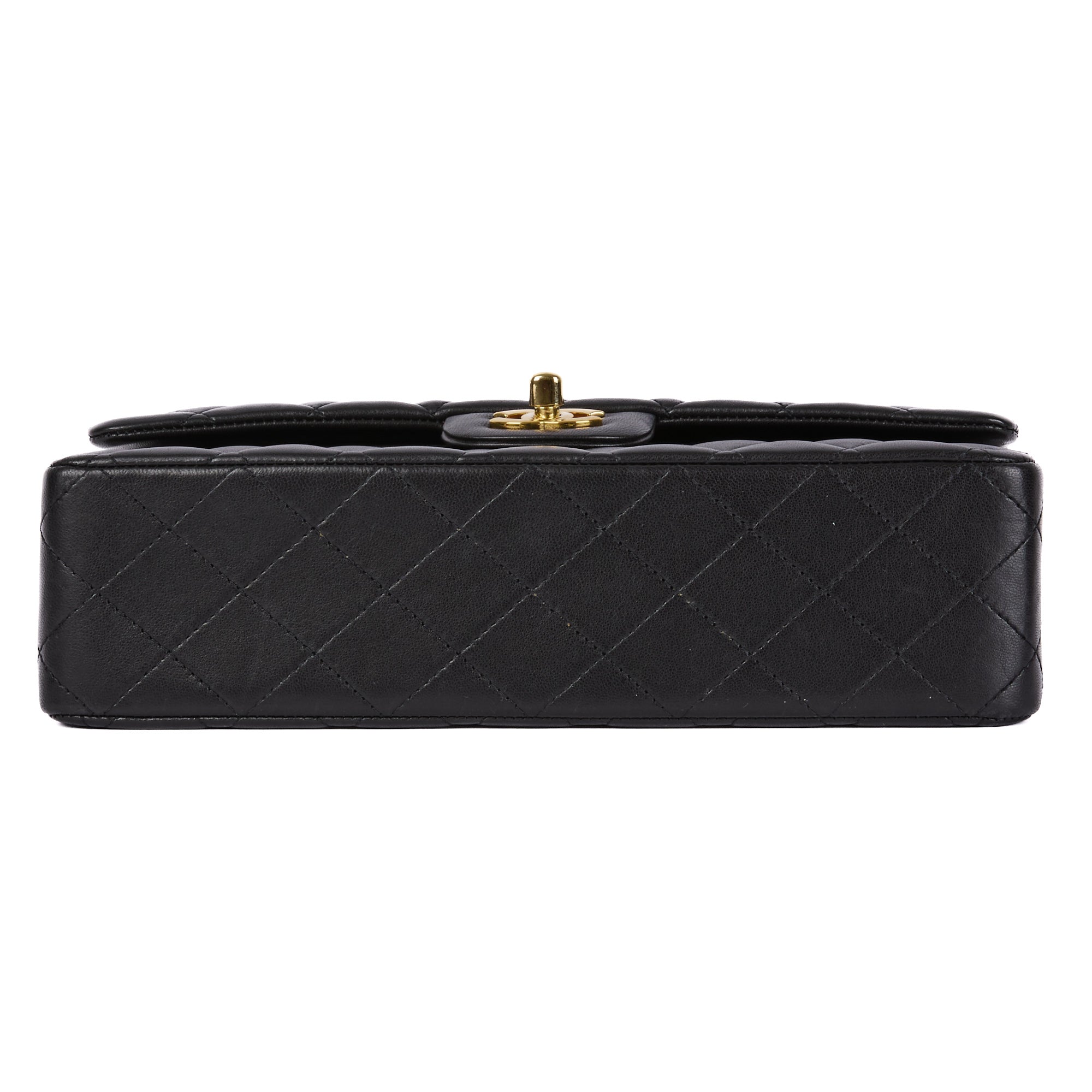 CHANEL - Classique Timeless black leather shoulder bag - Handbag