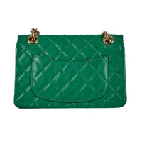 CHANEL Mini 2.55 Green Leather Bag – Authenticated Pre-Owned Luxury Bag from LuxSpace Paris