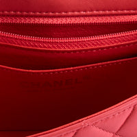 CHANEL - Mini Timeless pink leather shoulder bag