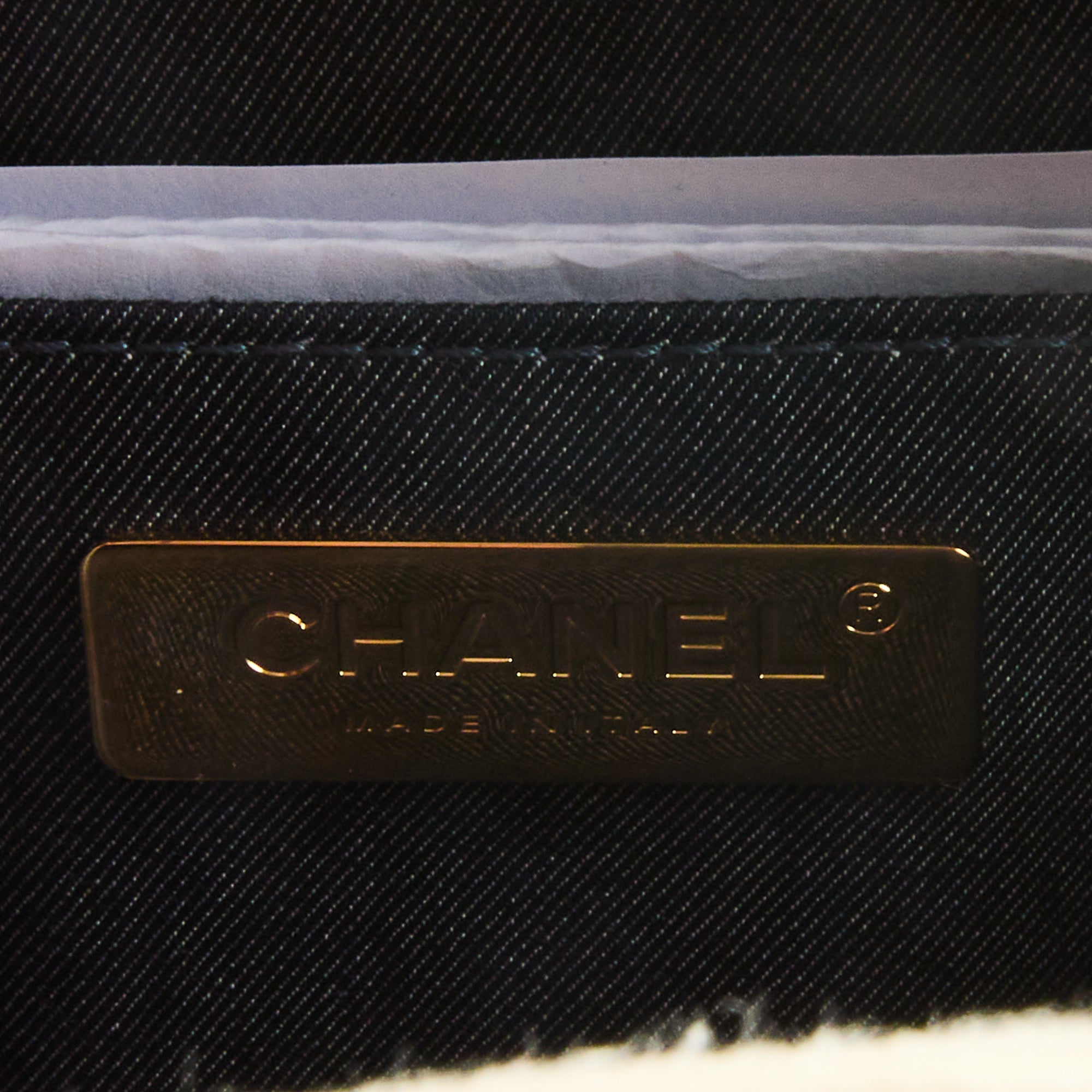 CHANEL - Sac bandoulière Rond En Vogue cuir blanc - Handbag