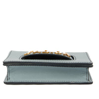 DIOR - Sac bandoulière Mini J'adior cuir gris bleu - Handbag