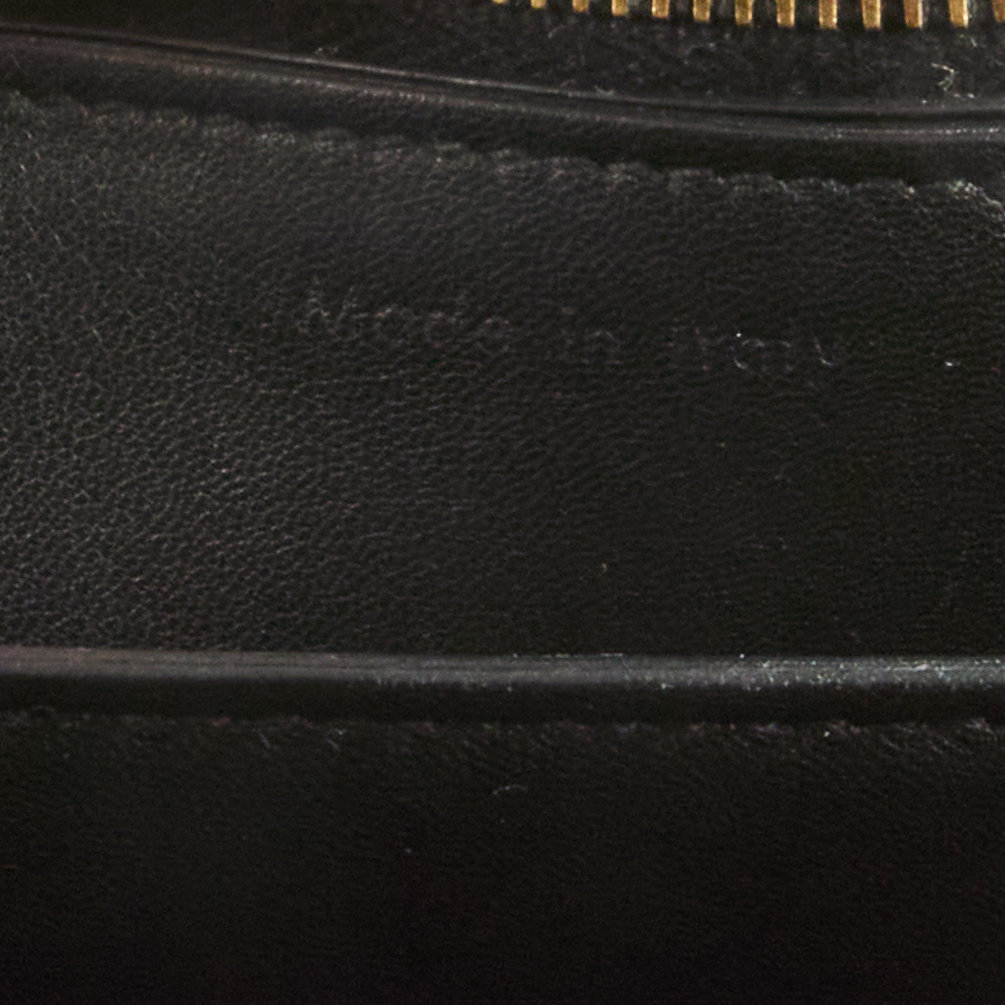 CELINE - Sac bandoulière Box cuir noir GM - Handbag