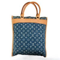 LOUIS VUITTON - Sac à main Plat monogram denim - Handbag
