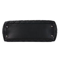 CHANEL - Sac bandoulière Coco Handle cuir caviar noir - Handbag