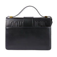 Dior Montaigne Black Leather Shoulder Bag – Authenticated Pre-Owned Luxury Bag from LuxSpace Paris