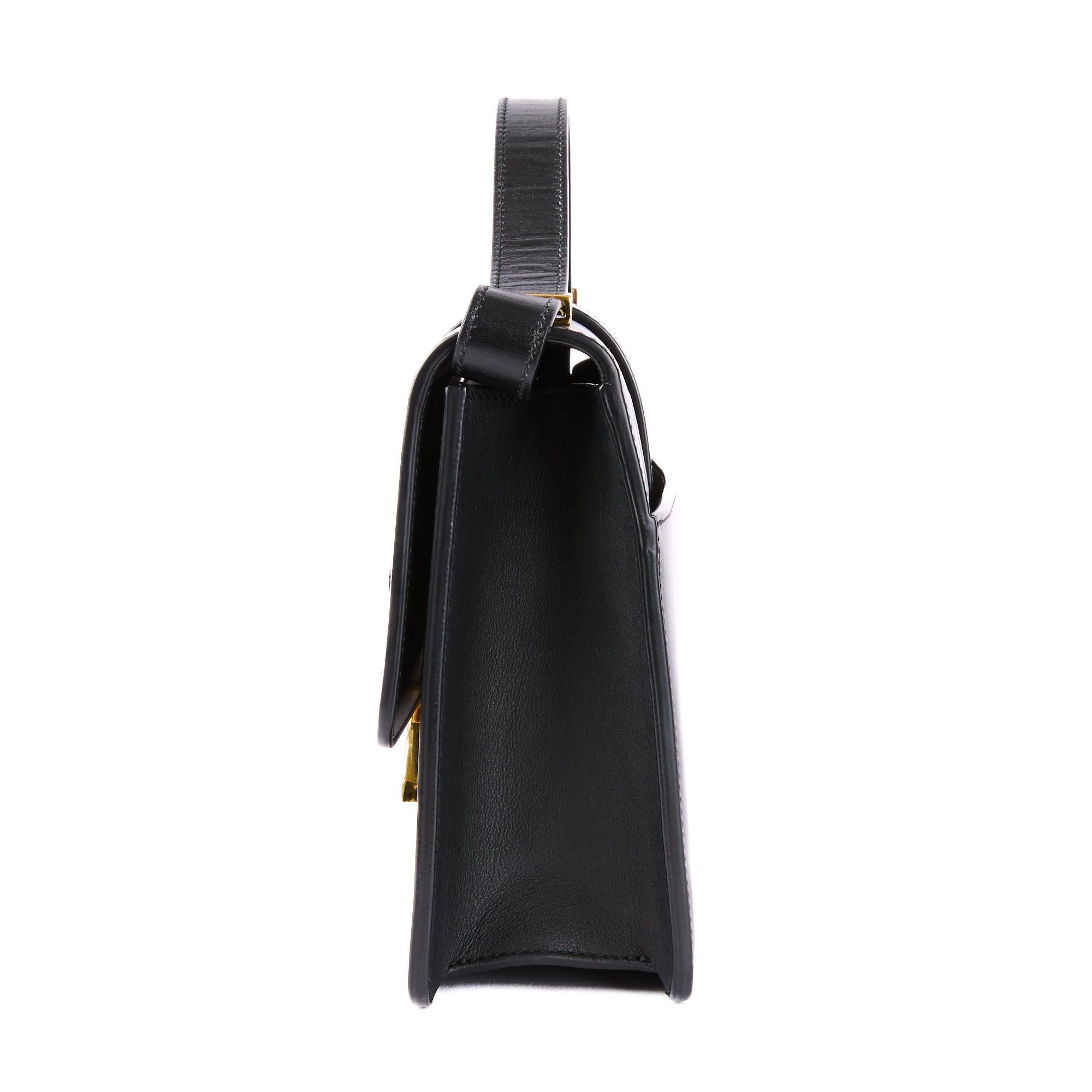 DIOR - Montaigne black leather shoulder bag - Handbag