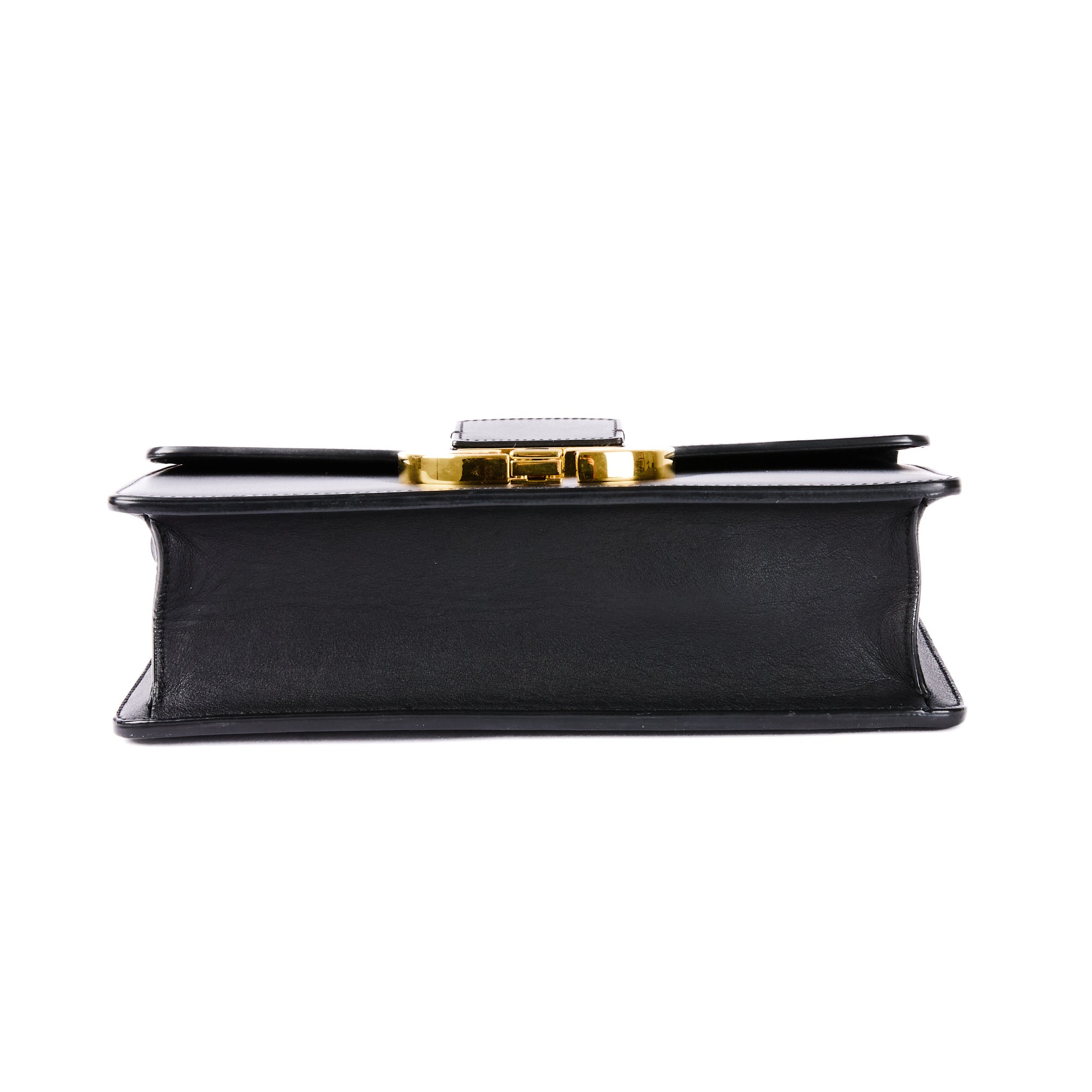 DIOR - Montaigne black leather shoulder bag - Handbag