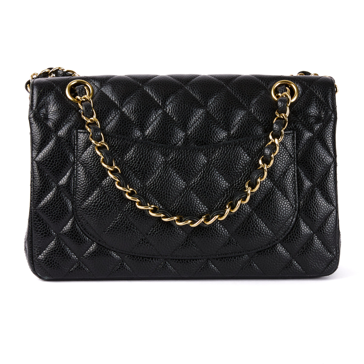 CHANEL Small Timeless Black Caviar Leather Bag – Authenticated Pre-Owned Luxury Bag from LuxSpace Paris
