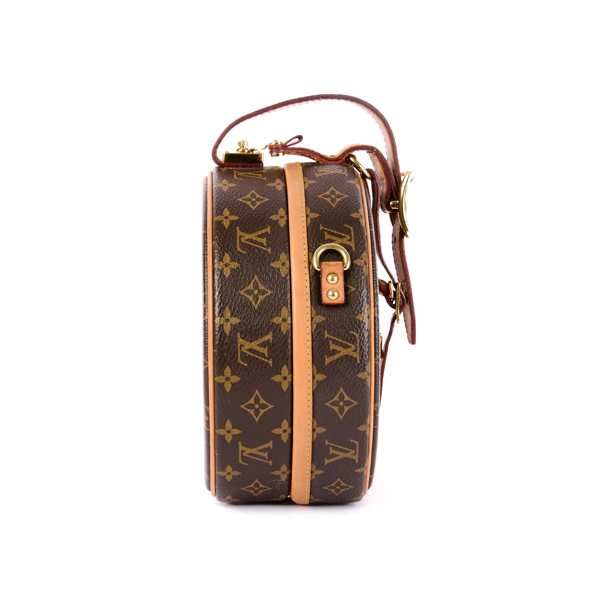 LOUIS VUITTON - Small Monogram Canvas Hat Box Handbag - Shoulder Handbag