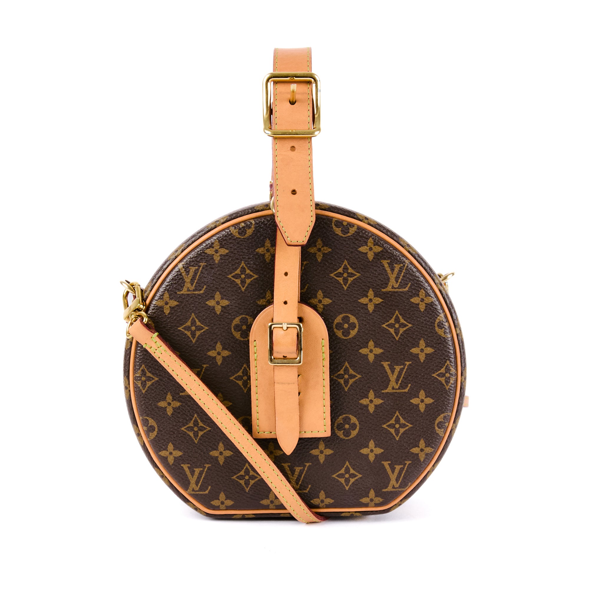 LOUIS VUITTON - Small Monogram Canvas Hat Box Handbag - Shoulder Handbag