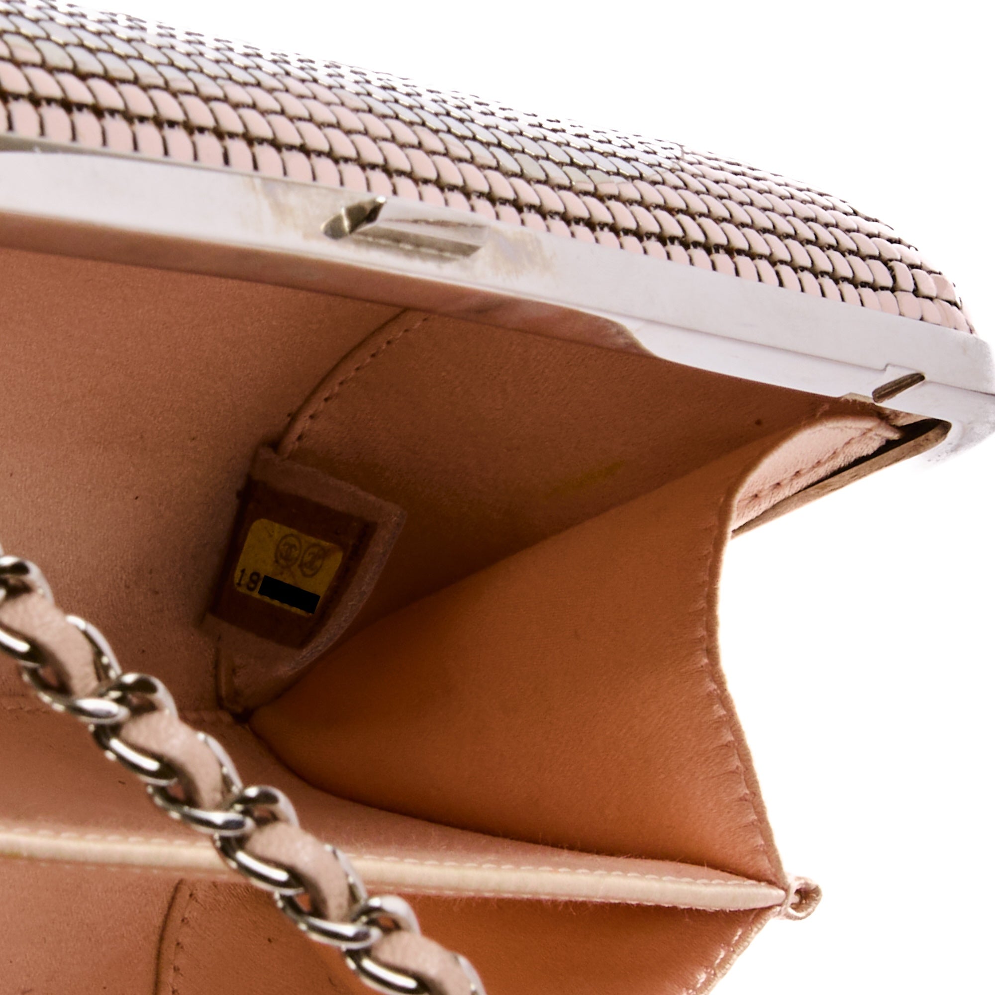 CHANEL - Minaudière CC Logo Mesh Shoulder Bag - Handbag