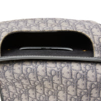 DIOR - Bobby Medium Shoulder Bag in Grey Oblique Canvas - Handbag