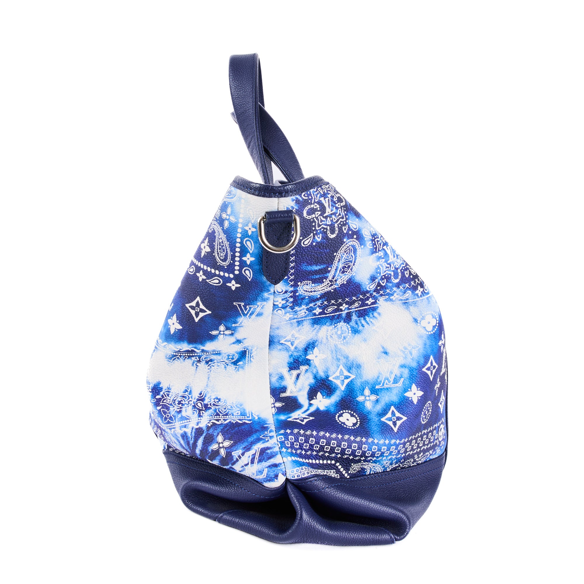 LOUIS VUITTON - Journey Monogram Bandana Blue Tote Bag - Handbag