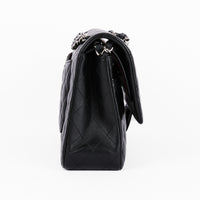CHANEL - Timeless Classique Medium Silver Shoulder Bag 