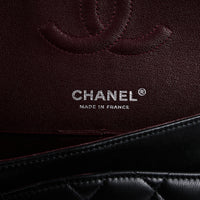 CHANEL - Timeless Classique Medium Silver Shoulder Bag 
