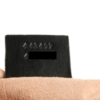 GUCCI - Marmont GG black leather shoulder bag - Handbag