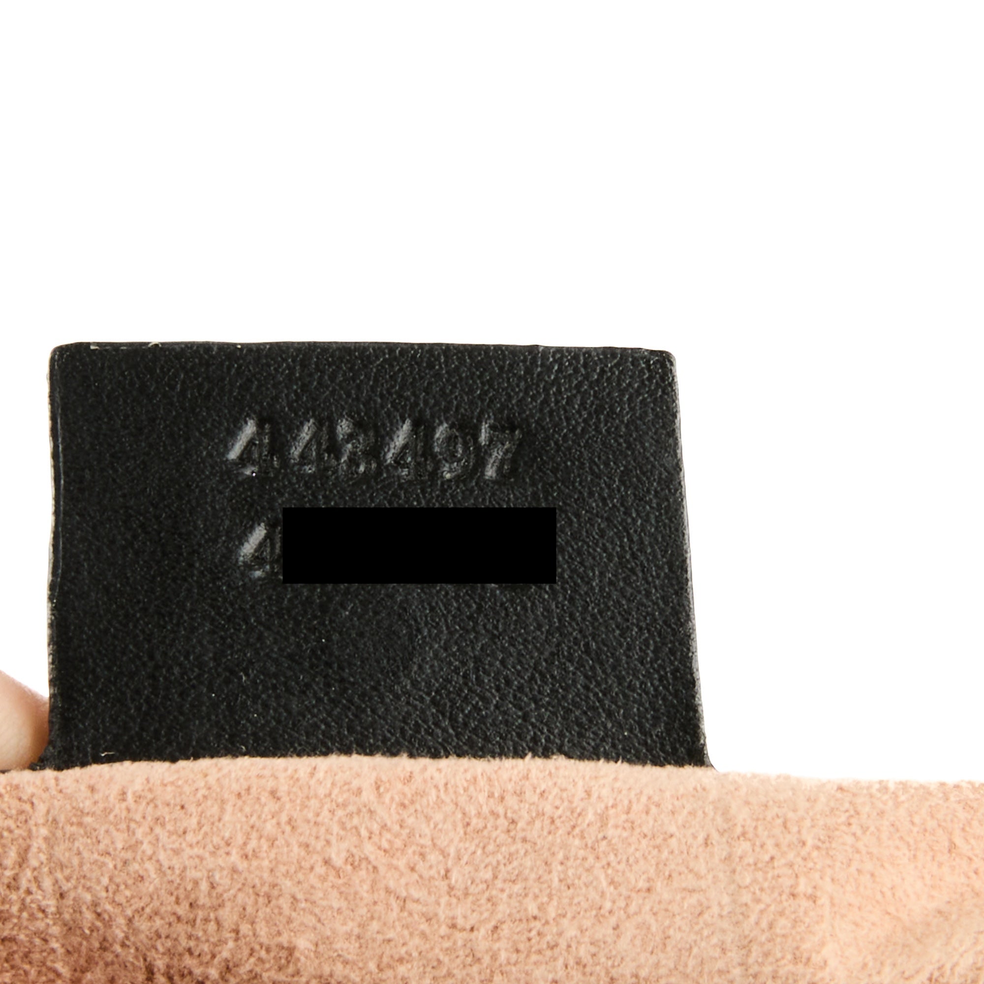 GUCCI - Marmont GG black leather shoulder bag - Handbag