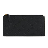 LOUIS VUITTON - Pochette Felicie cuir Monogram Empreinte noir - Handbag