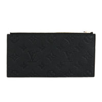 LOUIS VUITTON - Pochette Felicie cuir Monogram Empreinte noir - Handbag