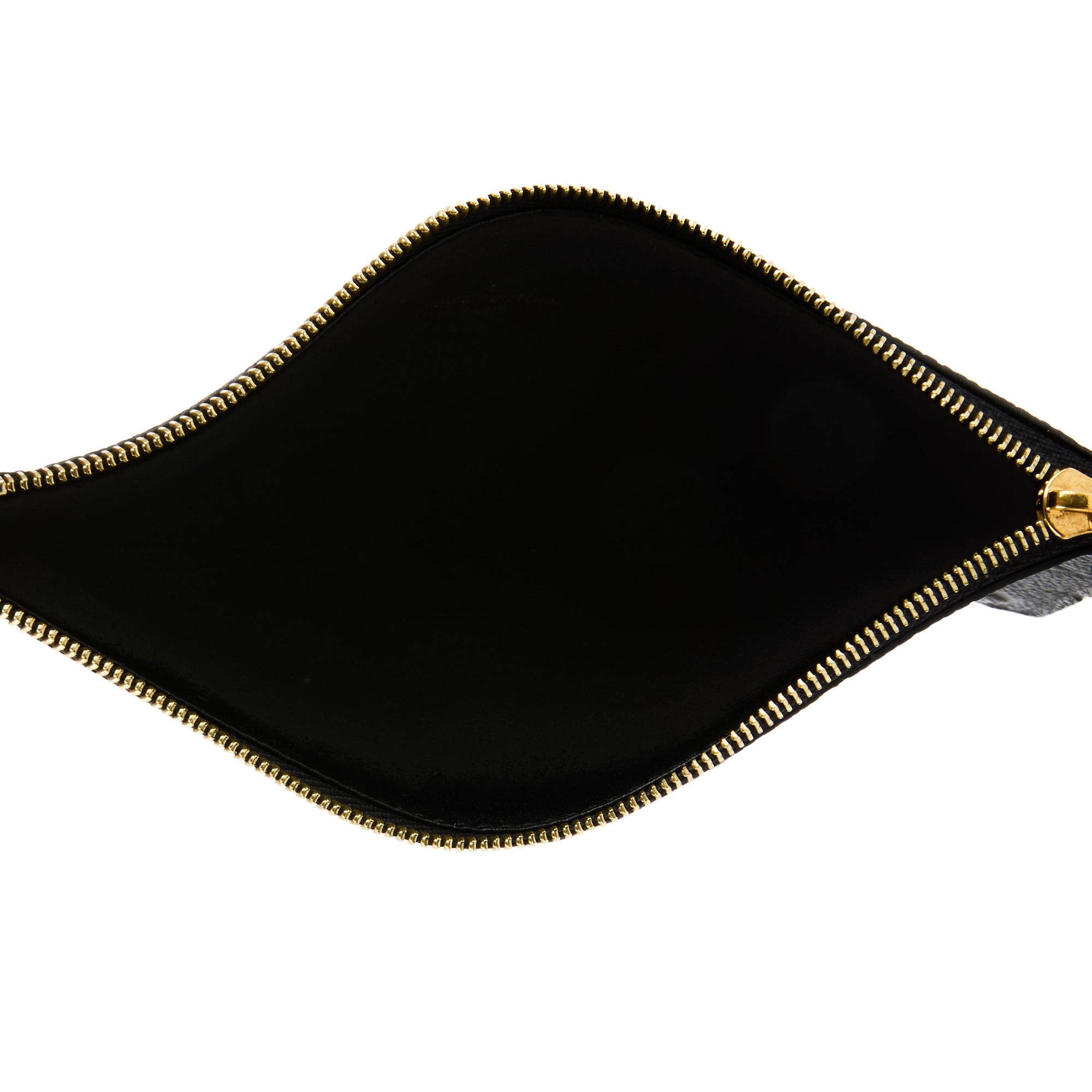 LOUIS VUITTON - Pochette Felicie cuir Monogram Empreinte noir - Handbag