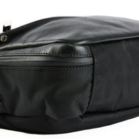 FENDI - Black Leather Messenger Shoulder Bag - Hand bag