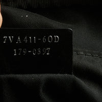 FENDI - Black Leather Messenger Shoulder Bag - Hand bag