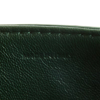 CELINE - Teen Triomphe shoulder bag in green python leather - Handbag