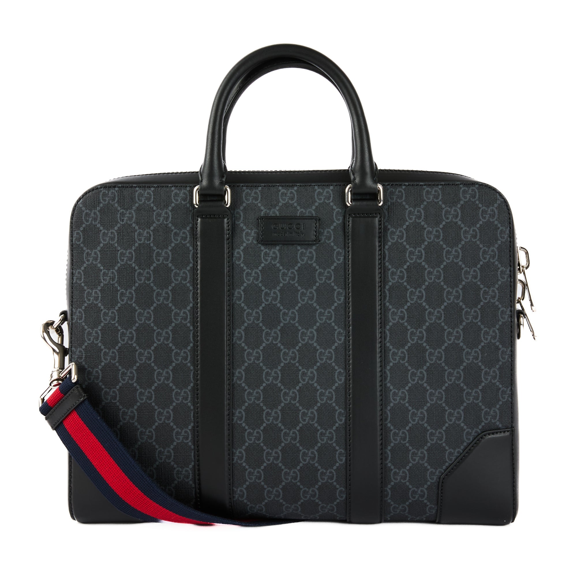 GUCCI - Guccissima GG Supreme canvas document holder - Handbag