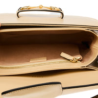 GUCCI - Horsebit 1955 Medium beige leather shoulder bag - Hand bag