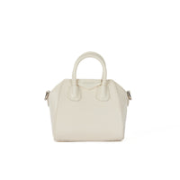 GIVENCHY - Sac bandoulière micro Antigona cuir blanc - Handbag