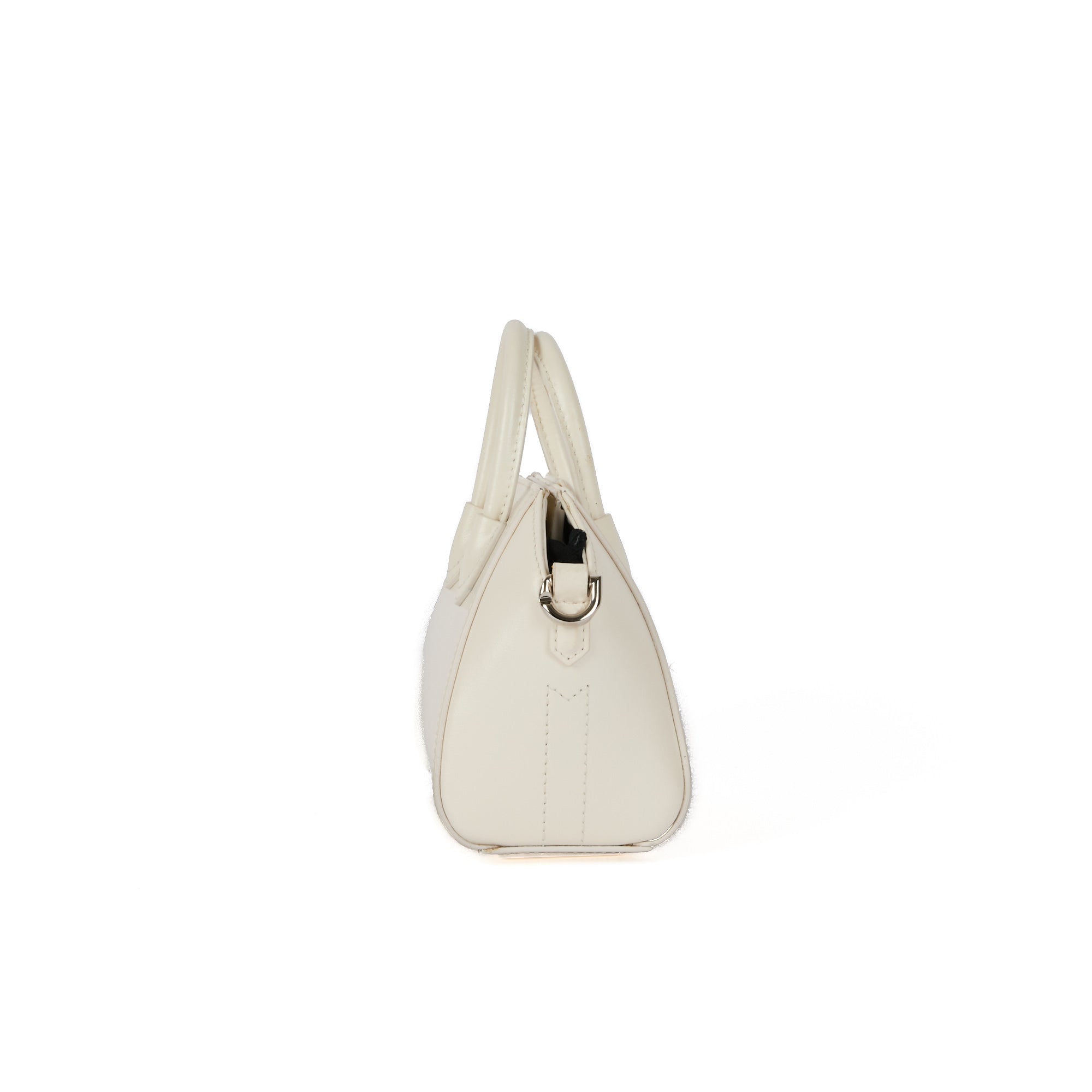 GIVENCHY - Sac bandoulière micro Antigona cuir blanc - Handbag