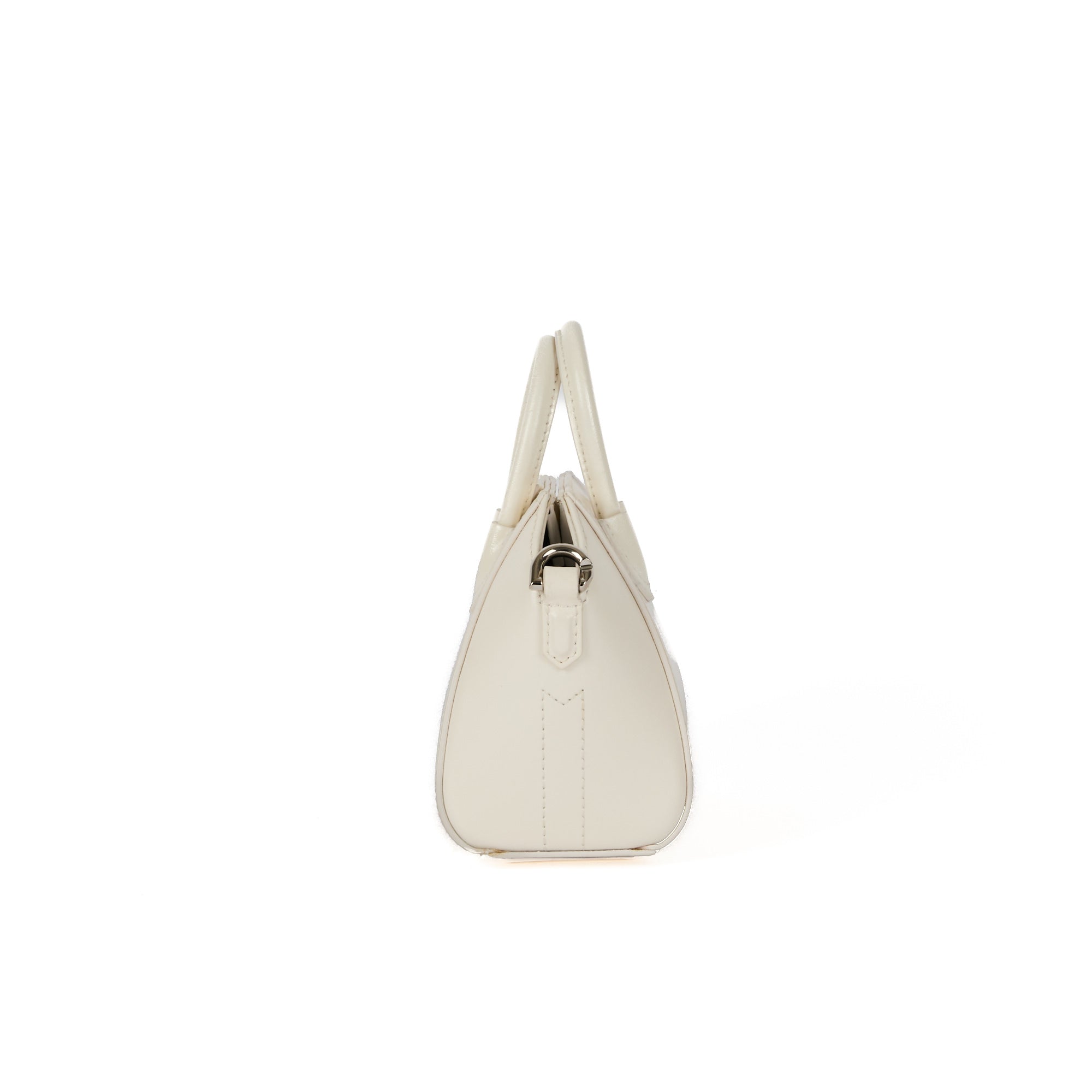 GIVENCHY - Sac bandoulière micro Antigona cuir blanc - Handbag