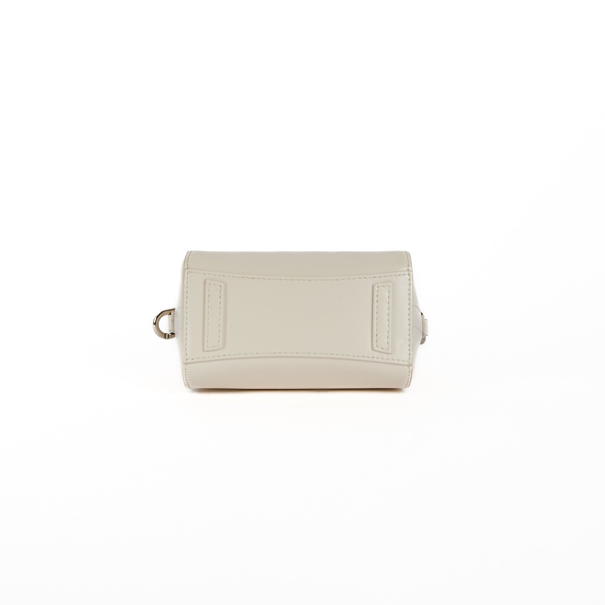 GIVENCHY - Sac bandoulière micro Antigona cuir blanc - Handbag