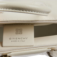 GIVENCHY - Sac bandoulière micro Antigona cuir blanc - Handbag