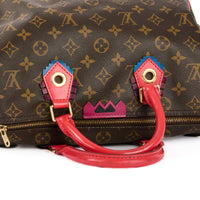 LOUIS VUITTON - Sac à main Speedy Totem toile Monogram - Hand bag