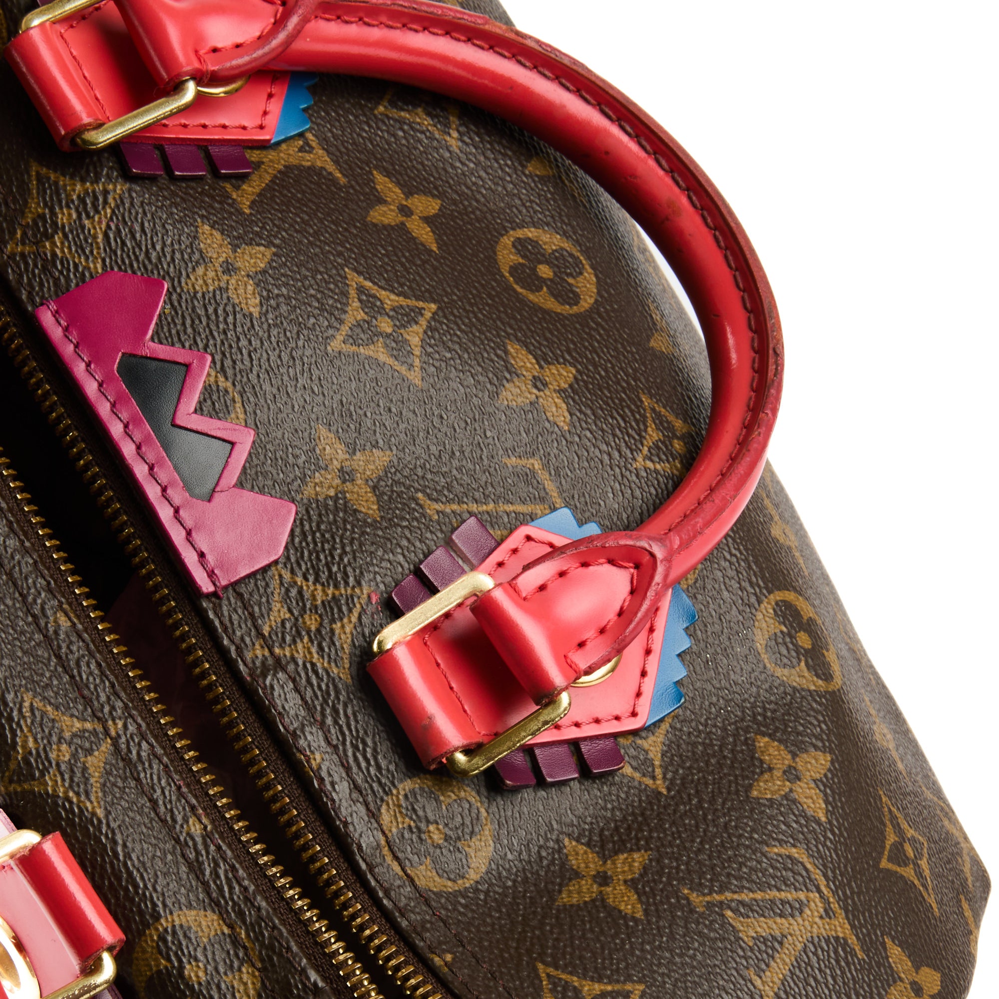LOUIS VUITTON - Sac à main Speedy Totem toile Monogram - Hand bag