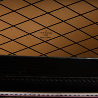 LOUIS VUITTON - Sac bandoulière Petite Malle cuir Épi rouge noir - Hand bag