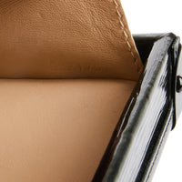 LOUIS VUITTON - Sac bandoulière Petite Malle cuir Épi rouge noir - Hand bag