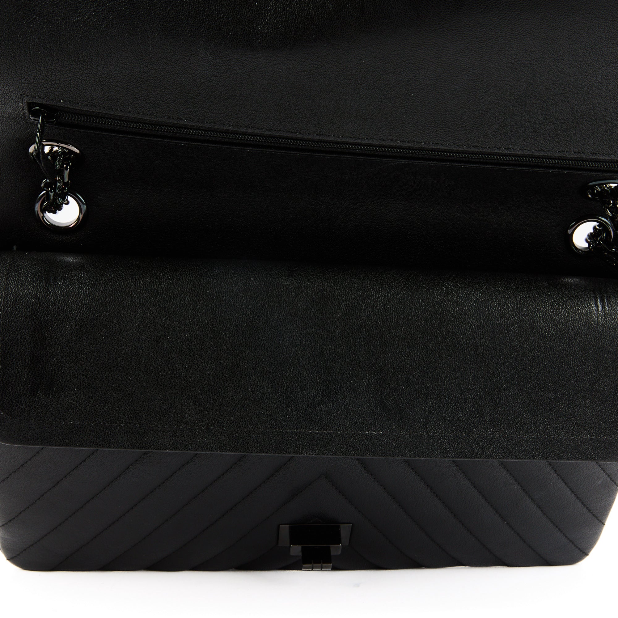 CHANEL - Sac Bandoulière 2.55 Medium So Black - Hand Bag