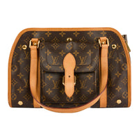 LOUIS VUITTON - Sac à main Baxter PM toile Monogram marron - Handbag