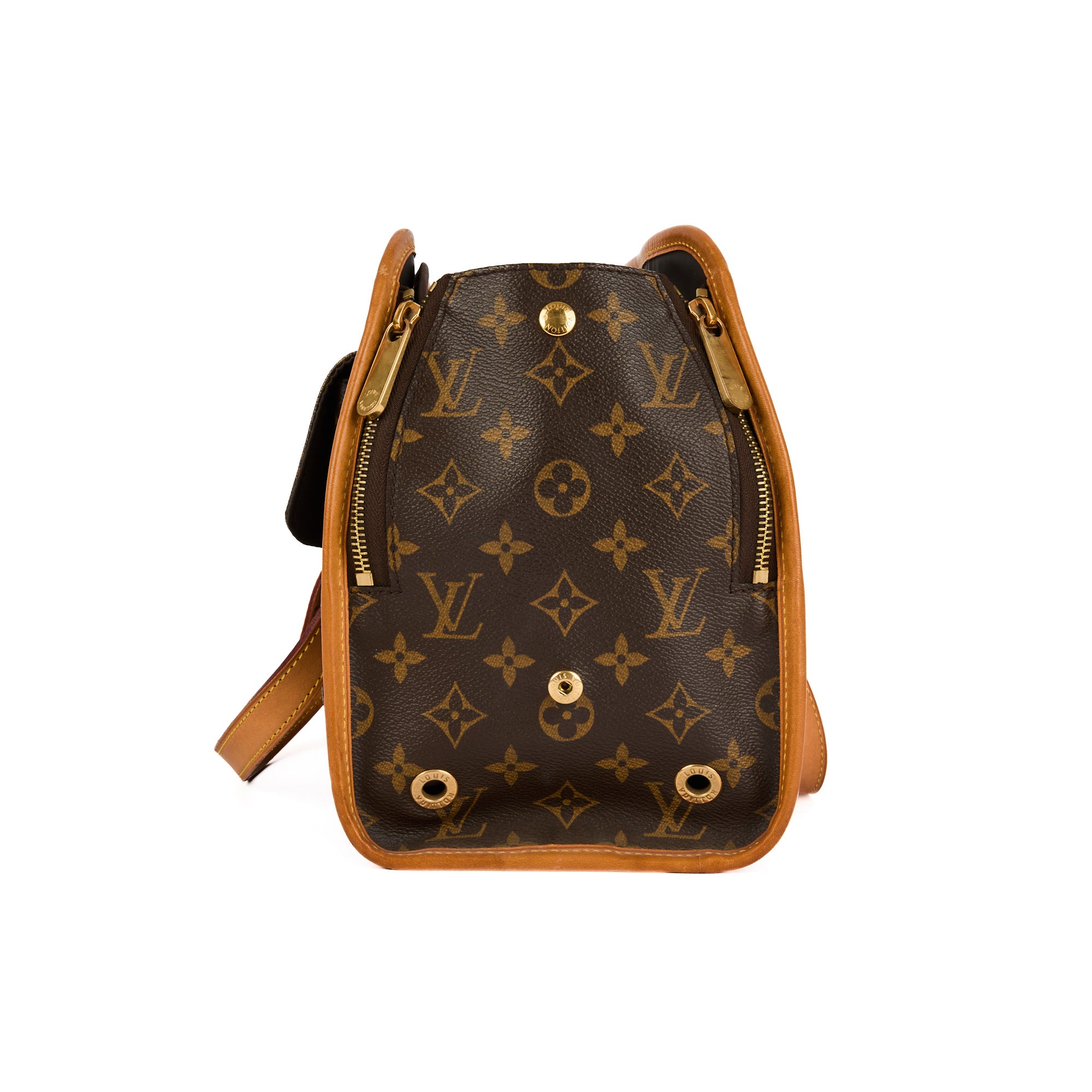 LOUIS VUITTON - Sac à main Baxter PM toile Monogram marron - Handbag