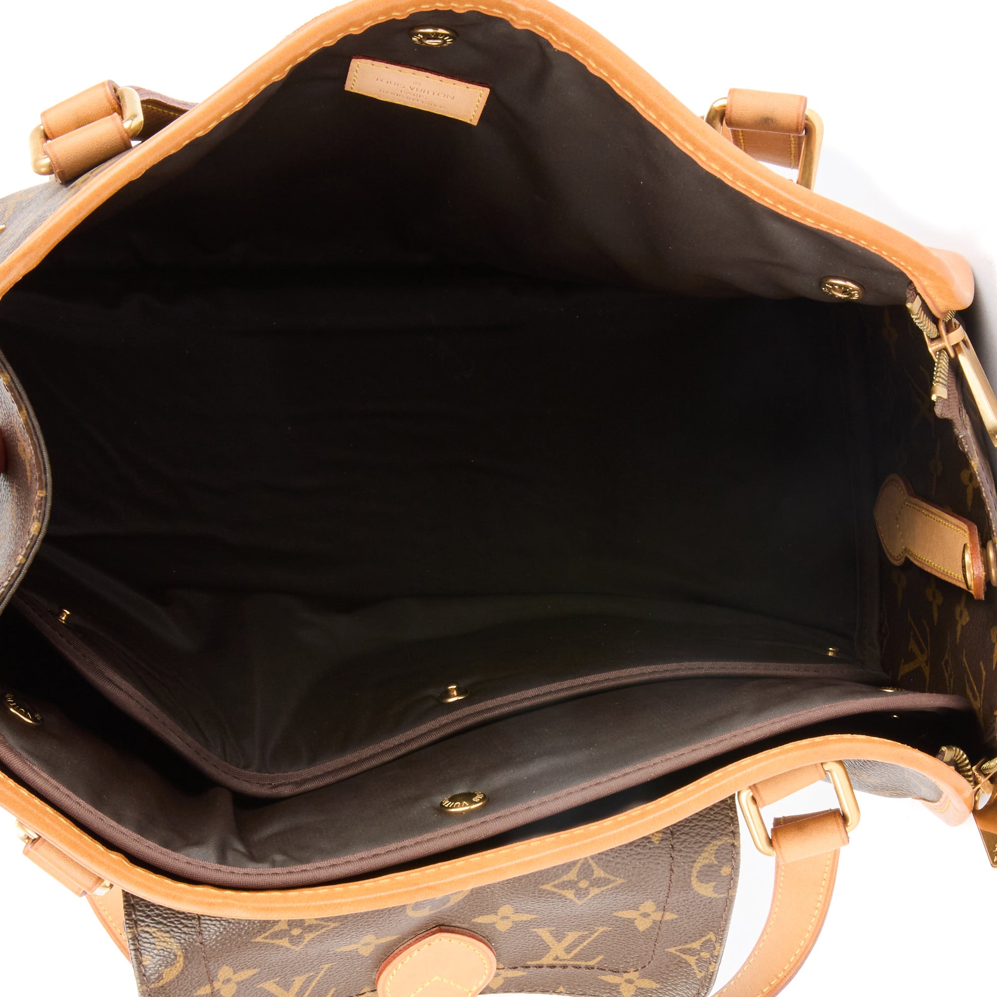 LOUIS VUITTON - Sac à main Baxter PM toile Monogram marron - Handbag